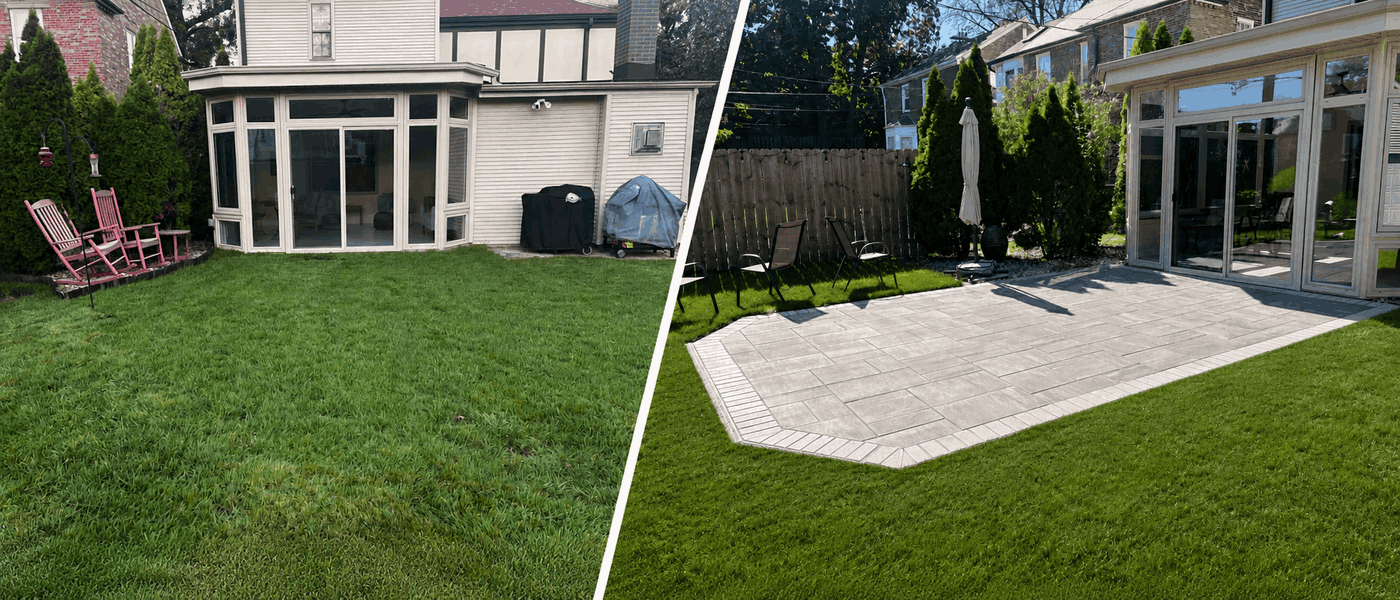 a beautiful and functional paver patio