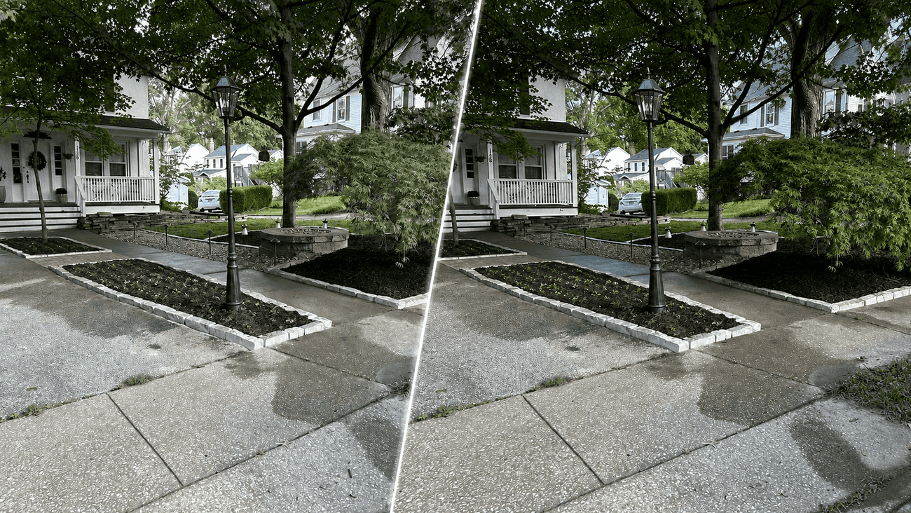 Front Yard transformation in webster groves