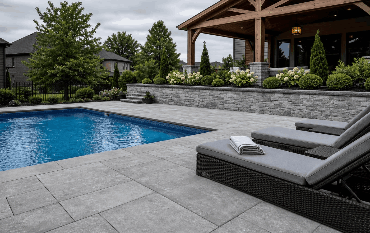 Paver pool deck preview