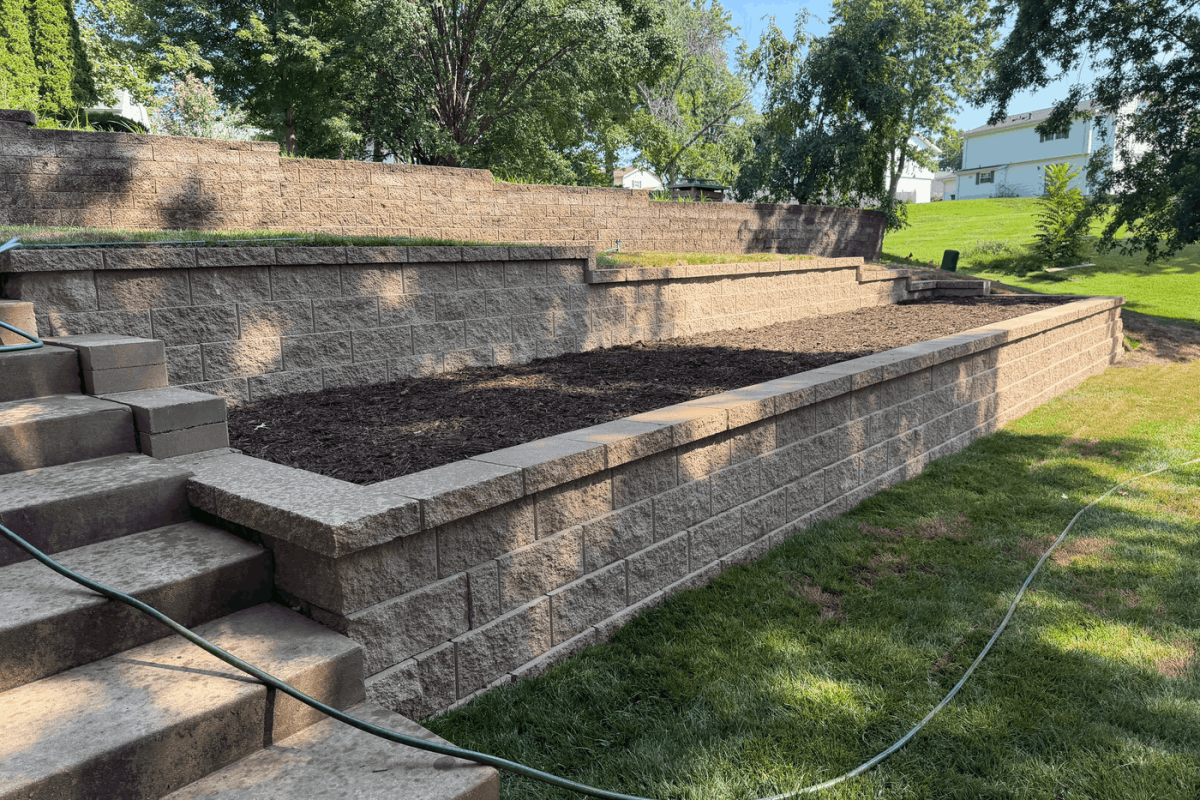 chesterfield retaining wall